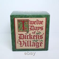 Dept 56 Dickens Snow Village 12 Days Of Christmas Twelve Drummers Drumming 58387