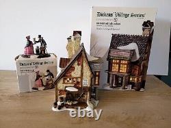 Dept 56 Dickens' Splendid Cod Fish N' Chips & Village Fish & Chips to Go