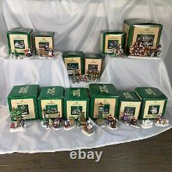 Dept 56 Dickens Twelve 12 Days of Christmas Complete Set of 12 in Original Boxes