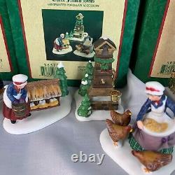 Dept 56 Dickens Twelve 12 Days of Christmas Complete Set of 12 in Original Boxes