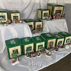 Dept 56 Dickens Twelve 12 Days of Christmas Complete Set of 12 in Original Boxes