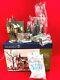 Dept 56 Dickens Village 1 Royal Tree Court 58506 Set Of 8 With Animated Family