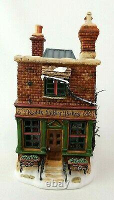 Dept 56 Dickens Village A Christmas Carol Lighted NORFOLK BIFFINS BAKERY with box