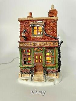 Dept 56 Dickens Village A Christmas Carol Lighted NORFOLK BIFFINS BAKERY with box