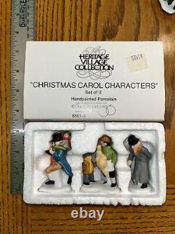 Dept 56 Dickens Village A Christmas Carol Lot