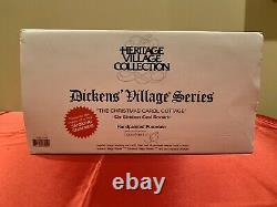 Dept 56 Dickens Village A Christmas Carol Revisited Set of 10 Pieces