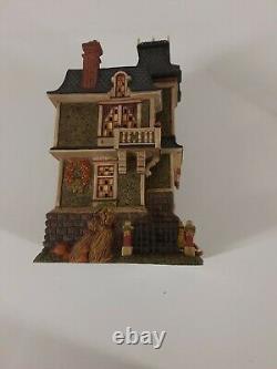 Dept 56 Dickens Village All Hallows Eve Barleycorn Manor Halloween In Box