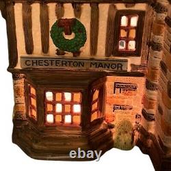 Dept 56 Dickens Village Chesterton Manor House #3095 From 1987 EUC