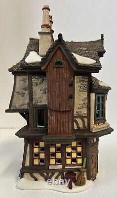 Dept. 56 Dickens Village EBENEZER SCROOGE'S HOUSE #58490 Animated & Lighted