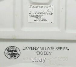 Dept. 56 Dickens' Village Historical Landmark Series BIG BEN #58341 Retired