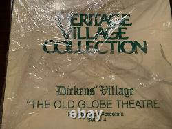 Dept 56 Dickens Village Historical Landmark Series The Old Globe Theatre New