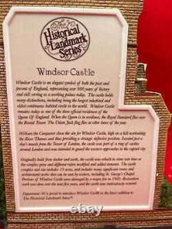 Dept 56 Dickens Village Historical Landmark Series Windsor Castle 58720