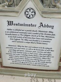 Dept 56 Dickens Village Historical Landmarks -Westminster ABBEY -No Garland