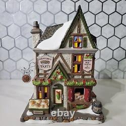 Dept 56 Dickens Village Holiday Series Stratford Holiday Pies and Tarts Retired