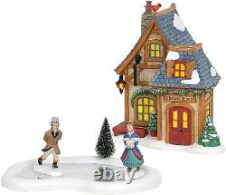 Dept 56 Dickens Village Holiday Skating Party NIB