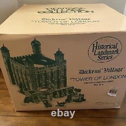 Dept 56 Dickens Village Landmark Tower Of London 1997 Historical 58500