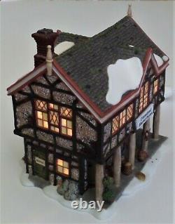 Dept 56 Dickens Village Lighted Building #58737 PLUMSTEAD MARKET HOUSE