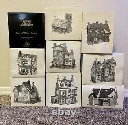 Dept. 56, Dickens Village, Lot of 31 including 9 Buildings & 22 Accessories