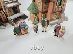 Dept 56 Dickens Village Lot of 5 Buildings & 3 Accessories Christmas Department
