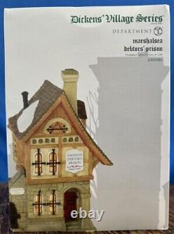 Dept 56 Dickens' Village MARSHALSEA DEBTOR'S PRISON 6000586, Limited Edition NEW