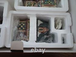 Dept 56 Dickens Village Manchester Square 25 Piece Open Box Never Displayed