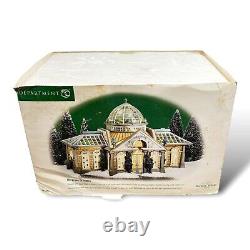 Dept 56 Dickens Village Margrove Orangery Lighted Greenhouse Department #58440