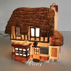 Dept 56 Dickens Village Original 7 Shops Complete Set w Boxes Christmas 1984
