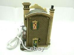 Dept 56 Dickens Village Pearce & Crump Silversmiths Lighted Building 2007