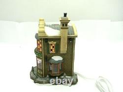 Dept 56 Dickens Village Pearce & Crump Silversmiths Lighted Building 2007