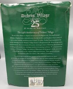 Dept 56 Dickens Village Series 25th Anniversary St. Luke's Church 808858 READ