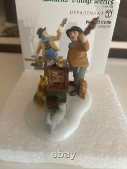 Dept 56 Dickens' Village Series Accessory Rare Purrfect Treats Cats MINT IN BOX