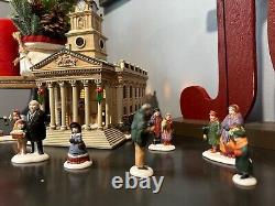 Dept. 56 Dickens Village St. Martin-in-the-Fields Church plus two side pieces