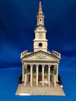 Dept 56 Dickens' Village St. Martin-in-the-fields Church #56.58471 New In Box