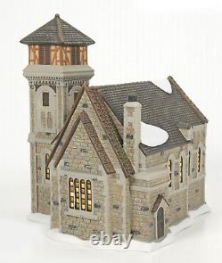 Dept 56 Dickens Village- St. Pancras Old Church 6007592 Never Removed/brand New