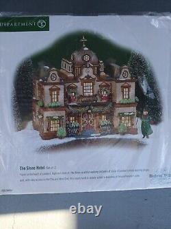 Dept. 56 Dickens Village Stone Hotel NEW SEALED