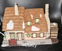 Dept. 56 Dickens Village The Christmas Carol Cottage Smoking Chimney Video VTG