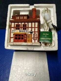 Dept 56 Dickens Village The Original 7 Shops Of Dickens Village All Perfect