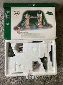 Dept 56 Dickens Village Tower Bridge of London 56.58705 with Issues