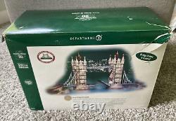 Dept 56 Dickens Village Tower Bridge of London 56.58705 with Issues