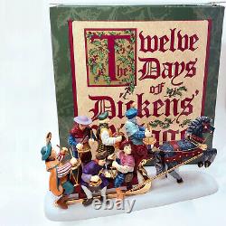 Dept 56 Dickens Village VIII Twelve Drummers Drumming 12 Days Christmas