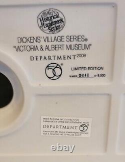 Dept 56 Dickens Village Victoria & Albert Museum #799992 Limited Edition