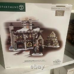 Dept 56 Dickens Village Victorian University 2 Pc Set 56.58750 Limited Numbered