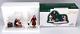 Dept 56 Fan Visits Ebenezer 807227 Retired 2pc Christmas Carol Dickens' Village