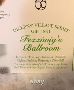 Dept 56 Fezziwig's Ballroom Dickens Village Christmas Carol 58470 Complete Works