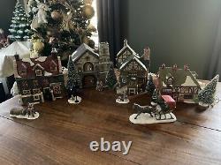 Dept 56 Heritage Village Collection Dickens Christmas Village Lot Extras