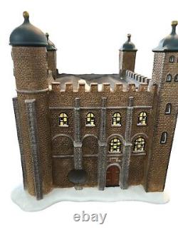 Dept 56 Heritage Village Tower Of London Historical Landmark Series #58500 VTG