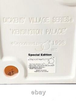 Dept 56 Kensington Palace Heritage/Dickens Village In Original Box # 58309