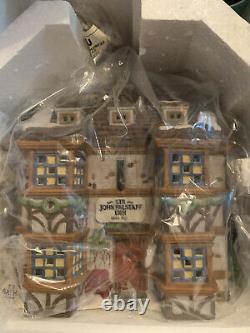 Dept 56 Lot Of 4 Dickens Heritage Village 2 Buildings 2 Matching Ornaments