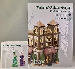 Dept 56 Lot of 2 ARABELLA'S MILLINERY + NEW HATS FOR THE JUBILEE Dickens D56