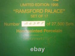 Dept. 56 Ramsford Palace Limited Edition New Never Used
